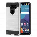 Wholesale LG V30 Armor Hybrid Case (Navy Blue)